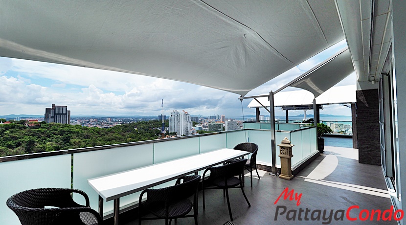 The Cliff Condo Penthouse For Sale Pattaya - CLIFF55-25