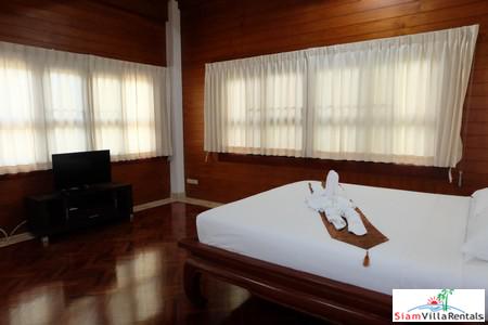 Contemporary Thai Teak Four Bedroom Pool Villa for Rent in Rawai