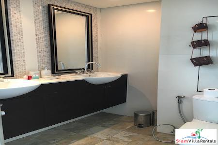 Beautiful Two Bedroom, Two Bath Condo on 24th Floor Facing Krungthep Bridge, Bangkok-11