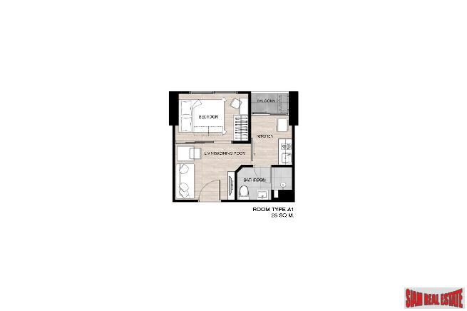 Ready to Move in Resort Style Low-Rise Condo next to Canal at Sukhumvit 50, BTS Onnut - 1 Bed Units - Up to 33% Discount and Full Furnished!-29