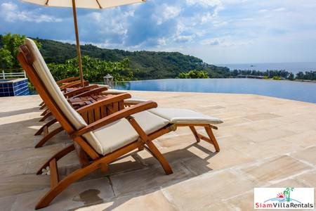 Panoramic Ocean and Lush Mountain Views from this Three Bedroom in Nai Thon-14