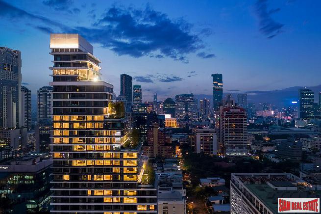 Luxury Saladaeng Two Bed Duplex Condos next to MRT, BTS and Lumphini Park - 16% Discount!-1