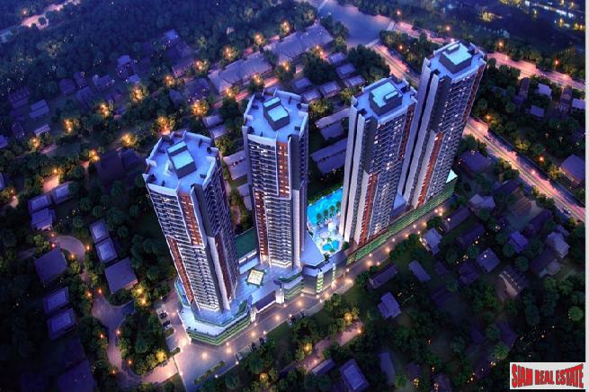 Two Bed Condos in Mixed Used Development Project, New Smart Community at Ratchada, Huai Khwang-1