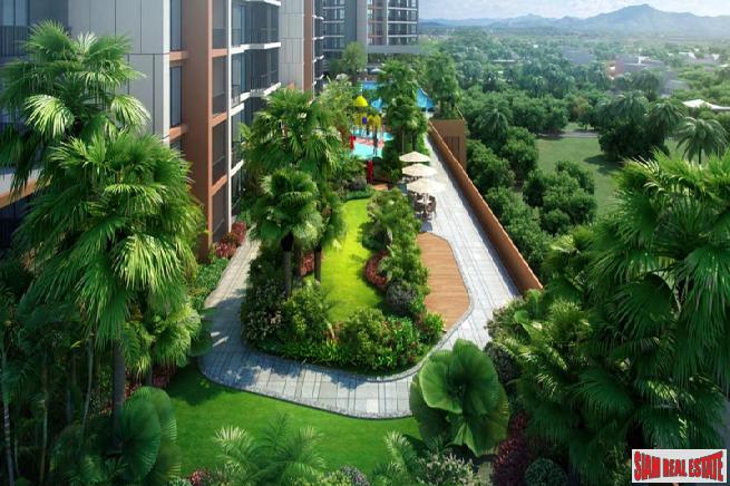 Two Bed Condos in Mixed Used Development Project, New Smart Community at Ratchada, Huai Khwang-2