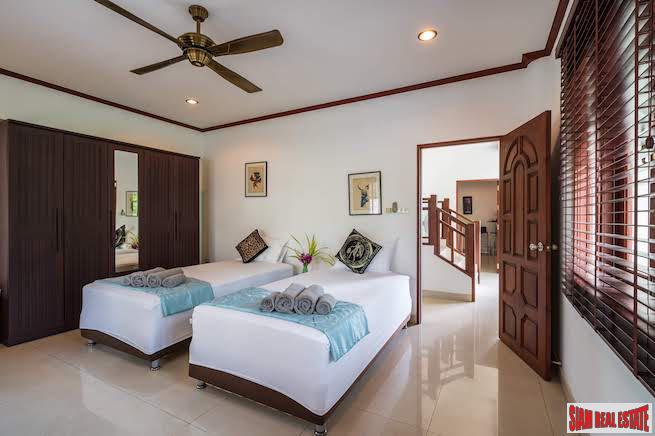 Private Three Storey Contemporary Thai Style Pool Villa in Kata, Phuket-13