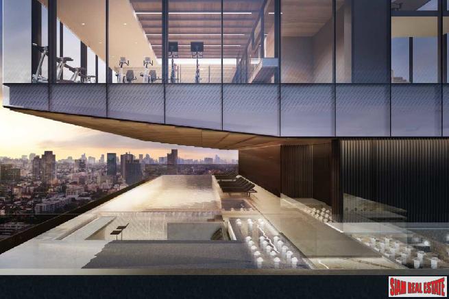 Luxury New Condo Nearing Completion by Japanese and Thai Developers Located between Thong Lor and Ekkamai - One Bed Units - Free Full Furniture or Cash Discount!-12