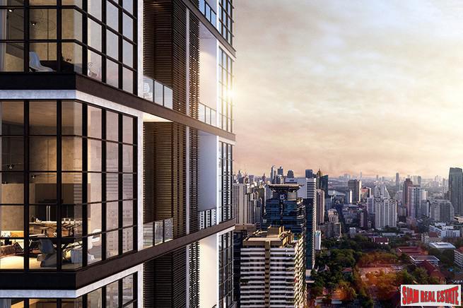 The Loft Asoke | Exceptional 35th Floor City Views from this Two Bedroom Loft Style Condo at Asoke-3