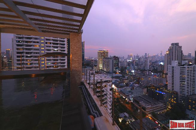 Unique 4 Bed Penthouse Condo with Private Pool and Panoramic Views at Asoke, Bangkok-3