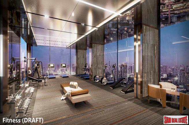 New 55 Storey Project with Ultra Modern Amenities in Phetchaburi - One Bedroom Studio - Thai Freehold Only-8
