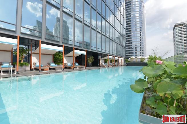 The Ritz-Carlton Residences at MahaNakhon | New Modern Two Bedroom Chong Nonsi Condo with Impressive River and City Views-18