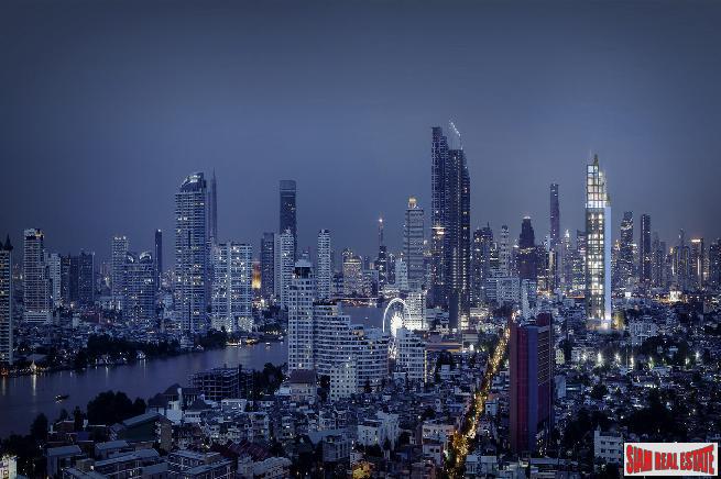 Nearing Completion is this Low Density Luxury Condos suited for Living and Investment at Charoenkrung Road, Sathorn - 2 Bed Duplex Loft Units - Discount and 6% Rental Guarantee for 2 Years!-2