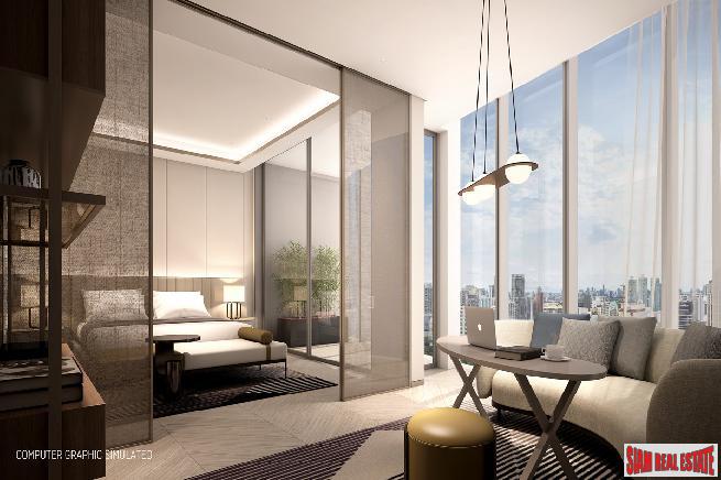 Super Luxury Off-Plan High-Rise Condo in the Best Location at Phrom Phong - Three Bed Units-9