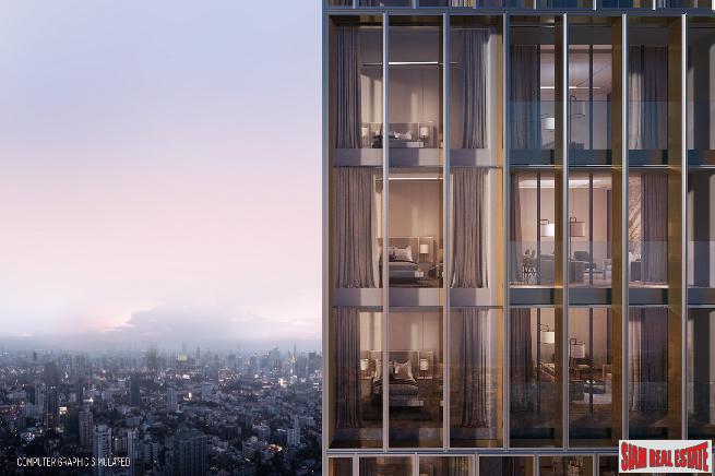 Super Luxury Off-Plan High-Rise Condo in the Best Location at Phrom Phong - Two Bed Units - 10% Discount!-0