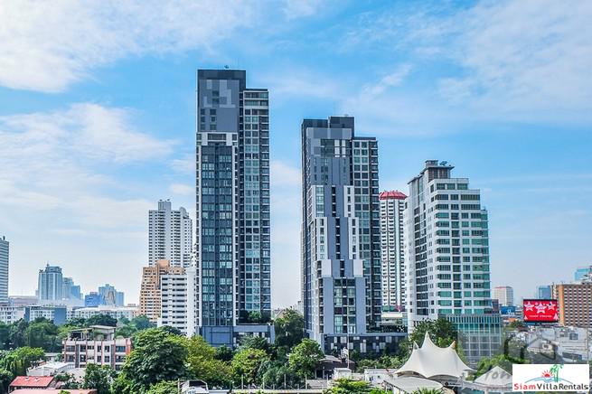 Quattro by Sansiri | Great City Views from this Two Bedroom, Two Bath Condo for Rent in Thong Lo