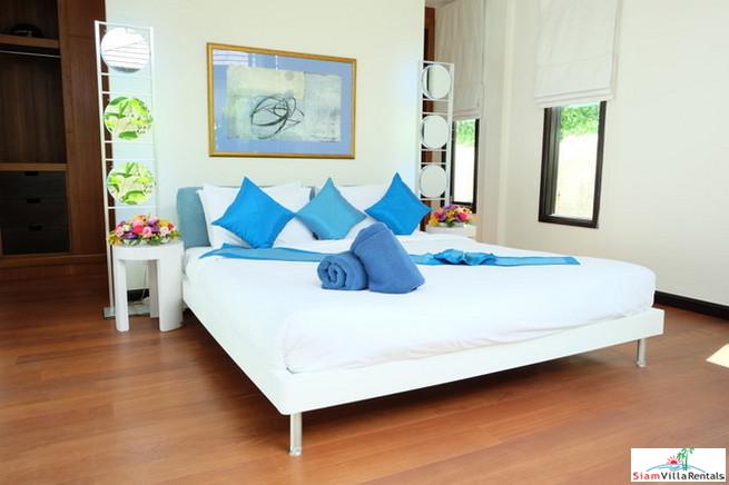 Mandala Villas | Tropical Four Bedroom Villa with Extra Large Pool Near Bang Tao Beach for Rent-11