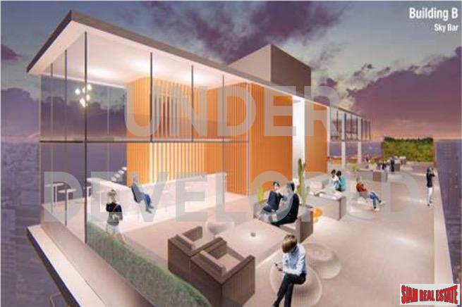 3 Bed Duplex Unit in New Development Built 500 M. from New Orange MRT Line in Rama 9-9