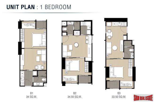 Inspirational New Concept Development in Wongwian Yai - One Bedrooms-11
