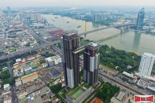 Incredible Chao Phraya River Views from These Two Bedroom Condos in Bangkok Rama 3