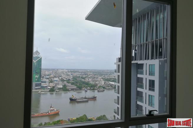 Incredible Chao Phraya River Views from These Two Bedroom Condos in Bangkok Rama 3-24