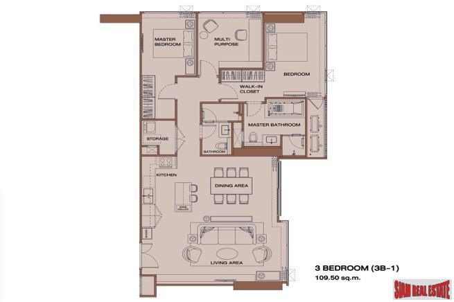 New Super Luxury Condominium in Prime Sathorn Location - Two Bedroom-21