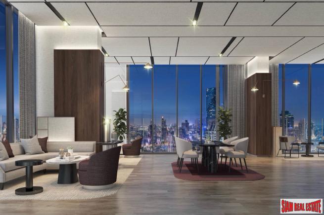 New Super Luxury Condominium in Prime Sathorn Location - Two Bedroom-8