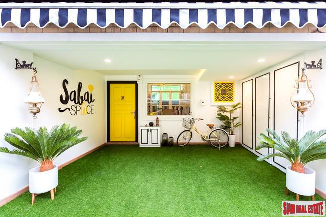 Crystal Ville | Stunning Hi-End Furnished Townhome in Lad Phrao-1