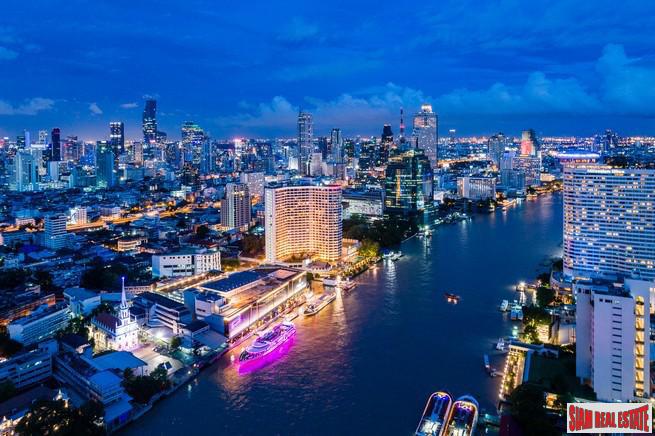 Exclusive Newly Completed Luxury Condo with Spectacular Panoramic Chao Phraya River Views - Two Bedrooms