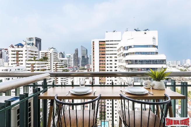 Wind Sukhumvit 23 | Two Bed Asoke Corner Quality Condo on High Floor with City Views-8