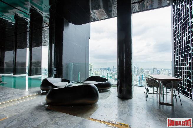 Luxury High-Rise Completed Condo at Asoke Intersection - Two Bed Units - Only 2 Units Left!-11