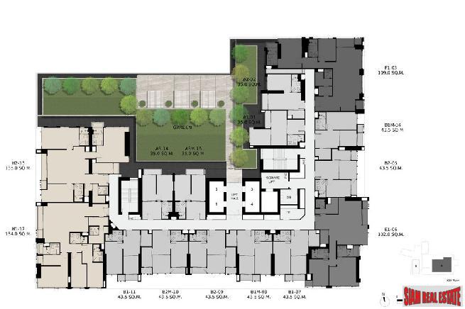 New Riverside High-Rise Condo in Construction in a Community by Leading Thai Developer - 1 Bed Units - Up to 10% Discount!-5