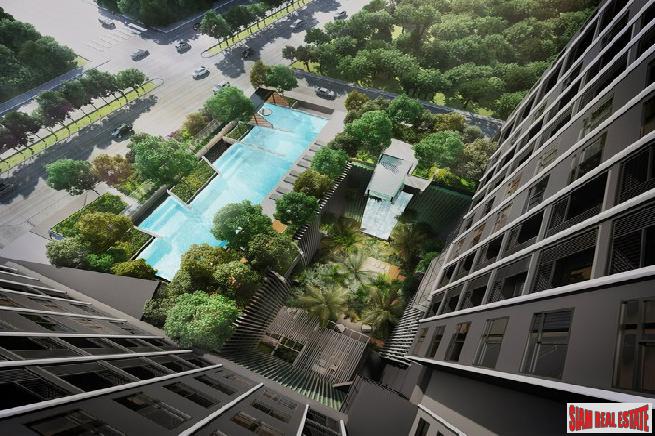 New High-Rise Condo in Construction by Leading Thai and Japanese Developers at Sukhumvit-Rama 4, Phra Khanong - 2 Bed Units-6