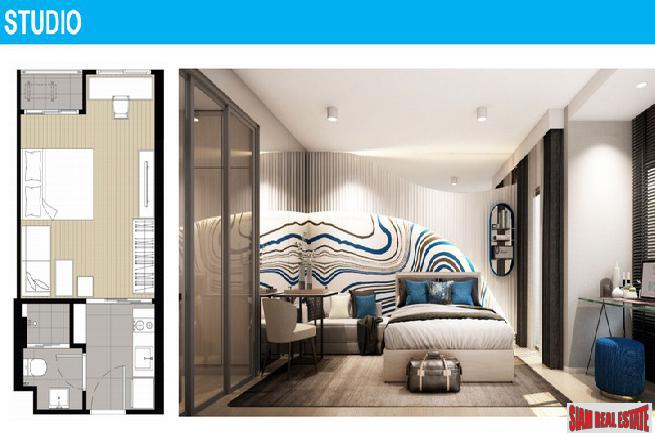Nearing Completion High-Rise Riverside Smart Condo by Leading Thai Developer at Bang Phlat - Studio Units-9