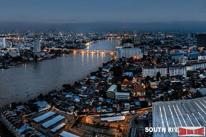 Nearing Completion is this High-Rise Riverside Smart Condo by Leading Thai Developer at Bang Phlat - Duplex Studio Units-3