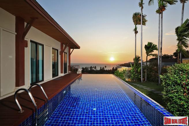 Ao Yon Two Villas Village | Luxury Three to Four Bedroom Private Pool Villa for Rent with Panoramic Sea Views