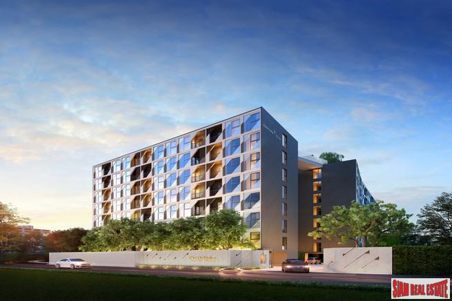 New Low-Rise Condo in Ratchada Area, Close to Offices and Shopping, 350 Metres to MRT Huai Khwang - Large 1 Bed Units-1