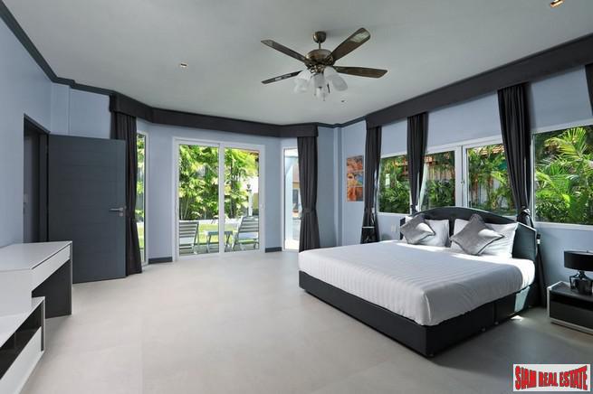 Private Five Bedroom Pool Villa with Spacious Rooms and Large Gardens for Sale in Kamala-13