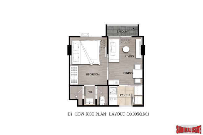 New Ramkhamhaeng Development with Excellent Modern Facilities - One Bedroom-11