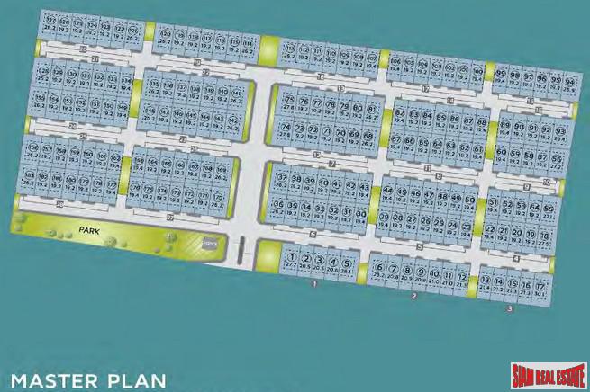New Development of Modern Town Houses in Secure Estate with Excellent Facilities, close to Mega Bangna, Bang Phli