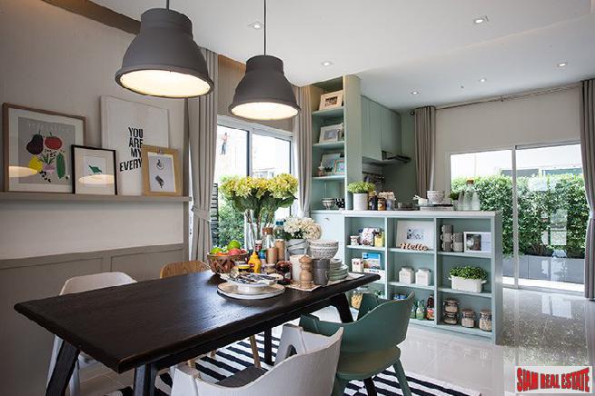New Development of Modern Town Houses in Secure Estate with Excellent Facilities, close to Mega Bangna, Bang Phli