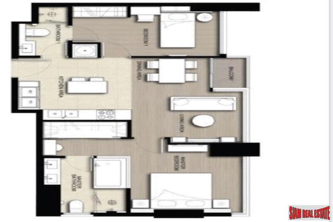 The ESSE Asoke | City Views from this 44th Floor Luxury Two Bed Condo - Last Chance, Special Price-19