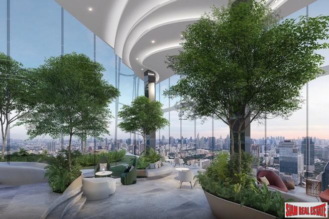 Park Origin Chula Samyan | Unique Corner Two Bedroom Loft-Style Condo for Sale in Siam Area of Bangkok-3