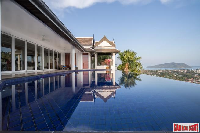 Baan Sawan Phuket | Panoramic Sea & Island Views from this Five Bedroom Pool Villa in Rawai