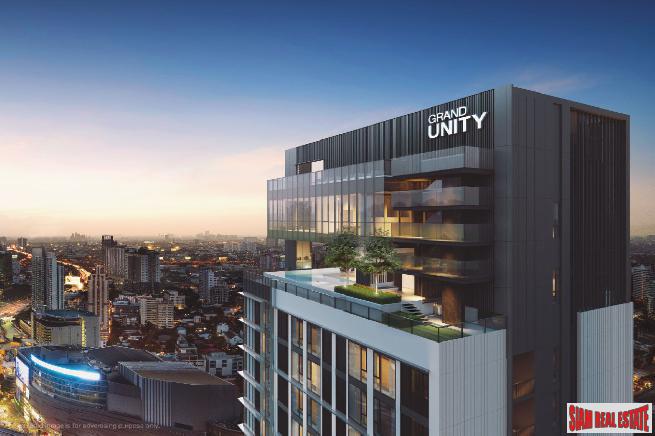 New Luxury High-Rise Newly Completed Next to BTS at Ratchayothin, Chatuchak - 1 Bed Corner and 1 Bed Plus