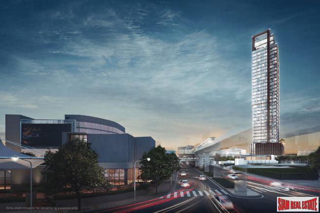 New Luxury High-Rise Newly Completed Next to BTS at Ratchayothin, Chatuchak - 1 Bed Corner and 1 Bed Plus-1