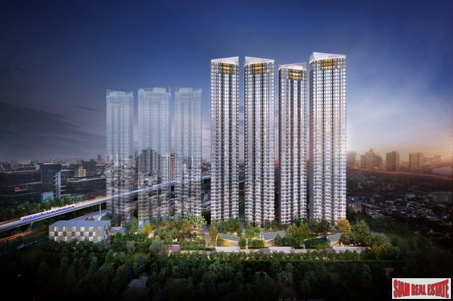 New Off-Plan Mega Project of Condos in Green Surroundings with River and City Views at Sukhumvit 64, Punnawithi - 3 Bed 88 Sqm-13