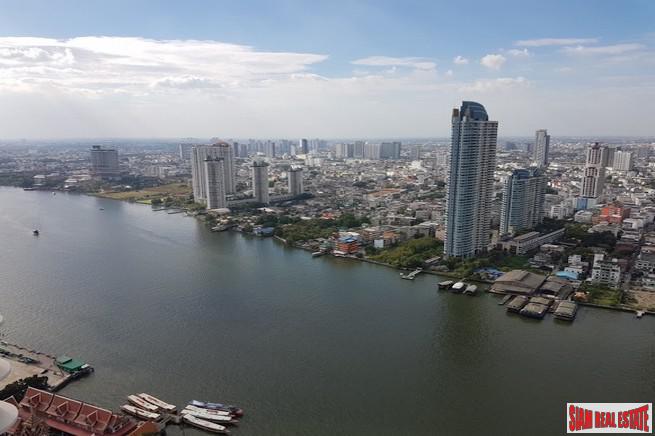 Menam Residences Condominium | One Bedroom with Super River Views for Sale in Saphan Taksin