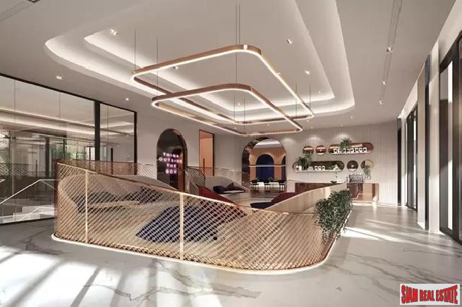 New Luxury High-Rise Condo with Amazing Facilities next to Santiphap Park and close to BTS Victory Monument - 2 Bed Units-13
