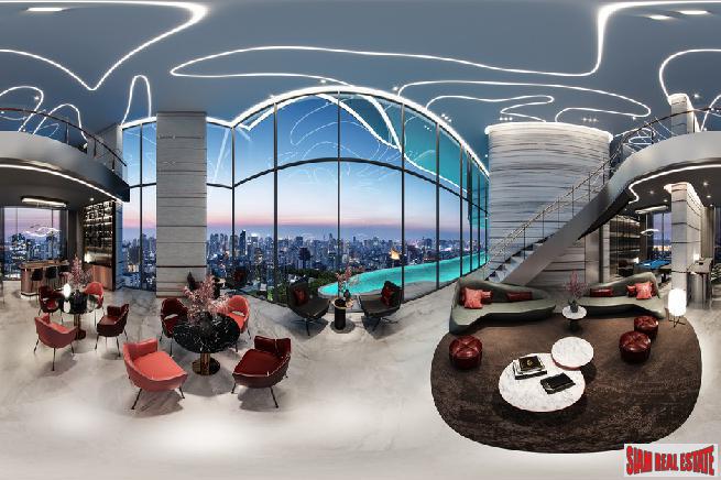 New Luxury High-Rise Condo in Construction at Ekkamai Road, Sukhumvit 63 - 2 Bed Units-28