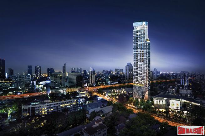 New Luxury High-Rise Condo in Construction at Ekkamai Road, Sukhumvit 63 - 2 Bed Units