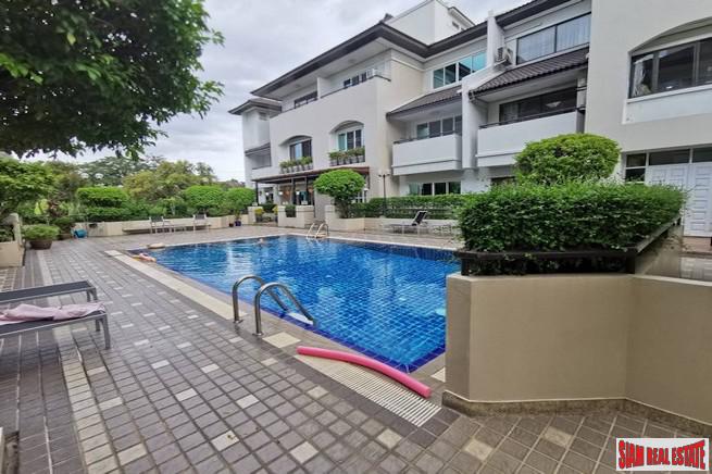 Baan Charoenmitr | Large Family Style Three Bedroom Townhouse for Sale on Quiet Ekkamai Alley